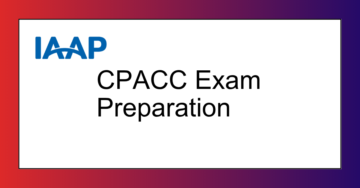 CPACC Preparation Course 2024 2024